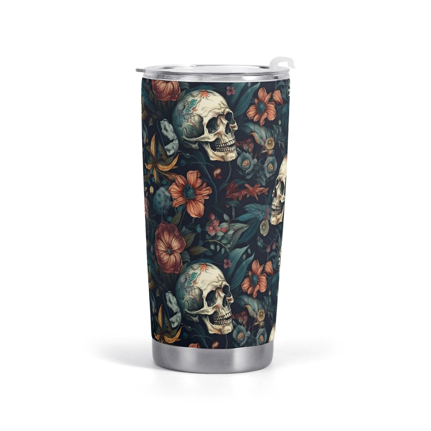 Sugar skull All Over Printing Car Cup