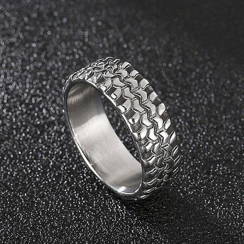 5/7/8mm Skull Ring Men Solid Stainless Steel Punk Rocker Boys Mens Rings Size 11/12 New Male Biker Jewelry Dropshipping Gift
