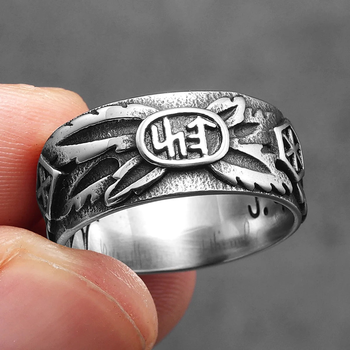 Domineering Skull Devil Men Rings Stainless Steel Women Jewelry Retro Punk New In Rock Gothic Fashion Accessories Gift Wholesale