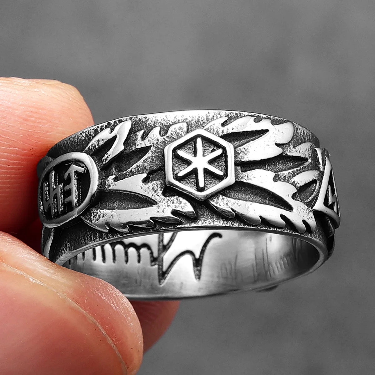 Domineering Skull Devil Men Rings Stainless Steel Women Jewelry Retro Punk New In Rock Gothic Fashion Accessories Gift Wholesale