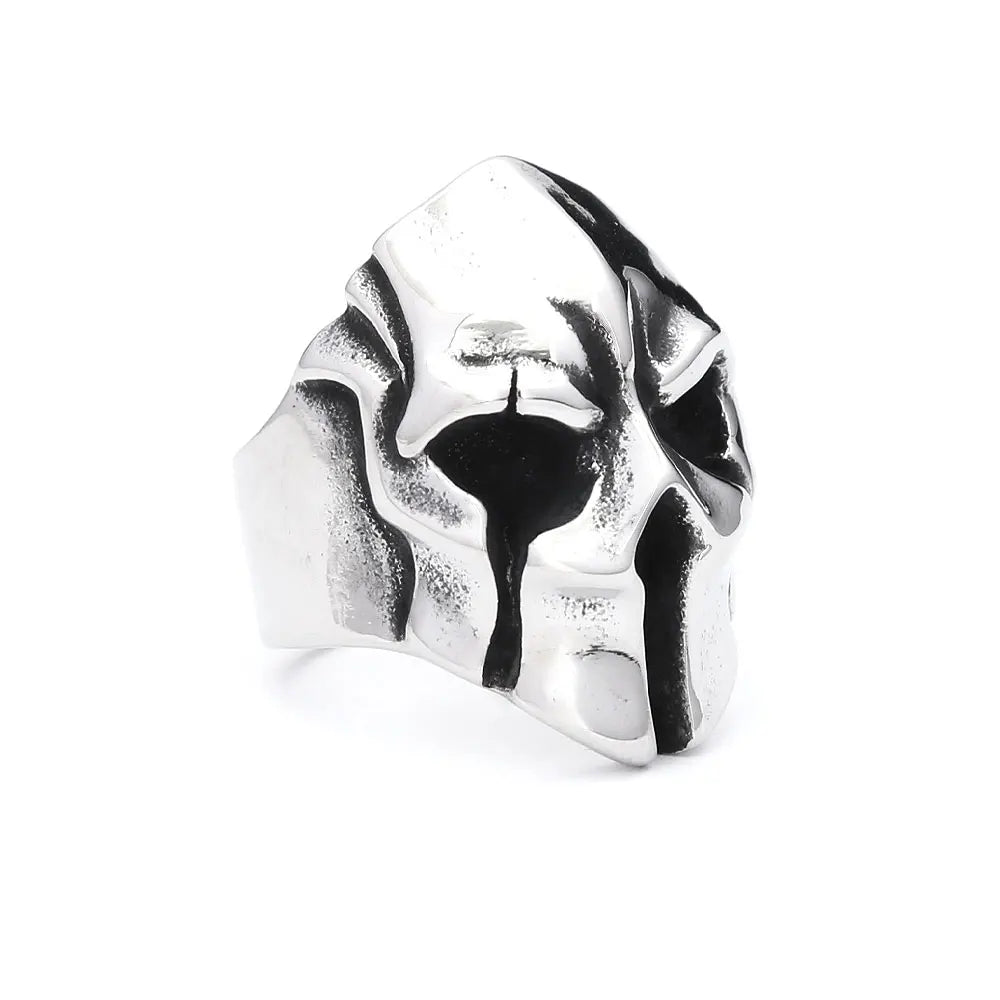Vintage Gothic 316L Stainless Steel Skull Rings For Men Women Punk Hip Hop Motorcycle Band Jewelry Halloween Gifts Dropshipping