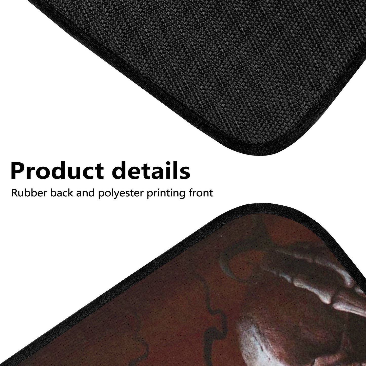 Skull in fire gothic Car Seat Cover car mat, Halloween death car seat cover mat grim reaper car seat protector covers mat skeleton car mats