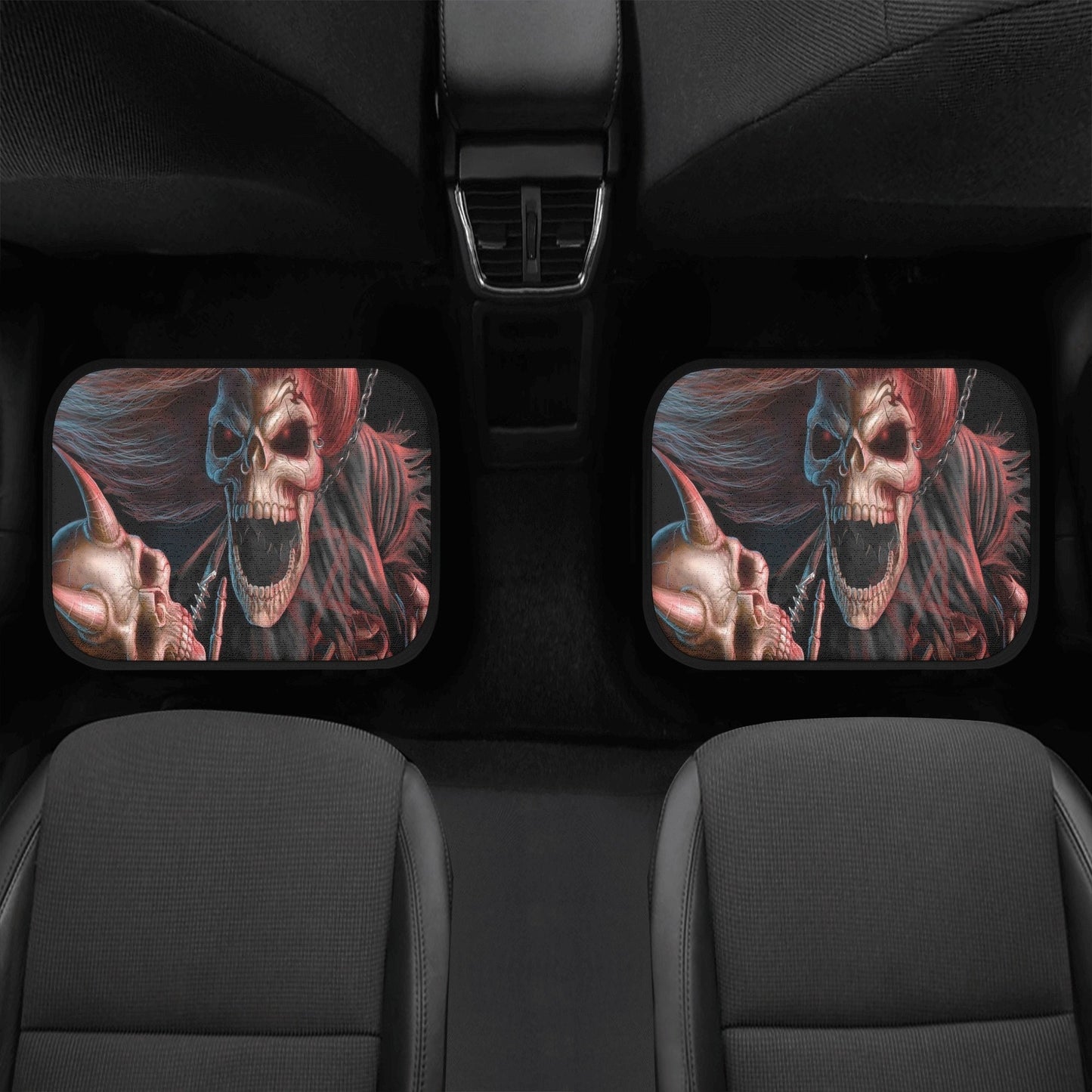 Grim reaper Skull Car Seat Cover car mat Halloween death seat cover mat ghost car seat protector skull mat skeleton car mat seat protector