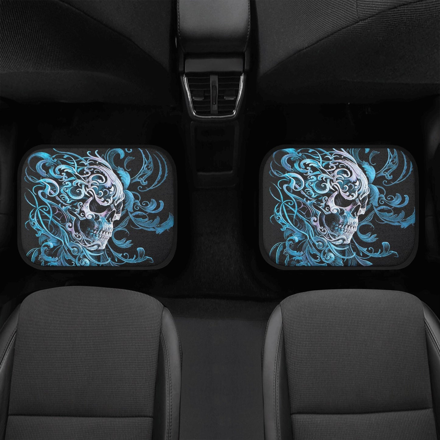 Candy skull girl Car Seat Covers car mat flower skull car seat protector Dia de los muertos girls car mat candy skull car seat cover mats