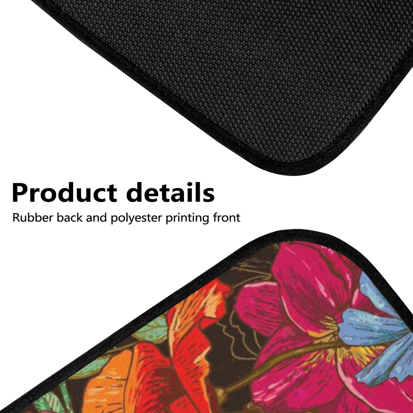 Rose day of the dead Skull Car Seat Cover car mat full set, skull seat cover mat for car, skull car mat, gothic skull mat seat cover for car