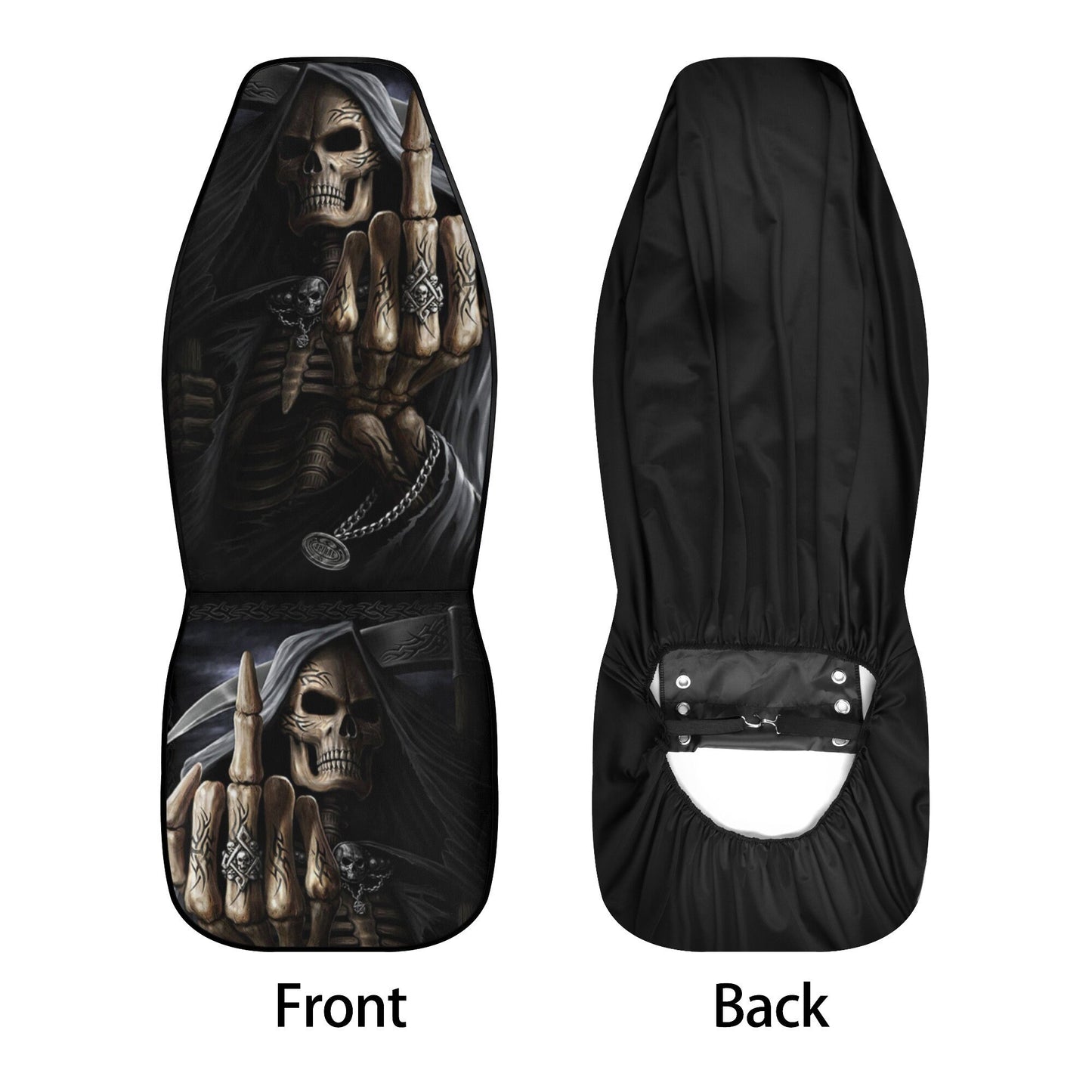 Skull Car Seat Cover car mat Halloween death seat cover mat ghost car seat protector cover Death skull mat skeleton car mat seat protector
