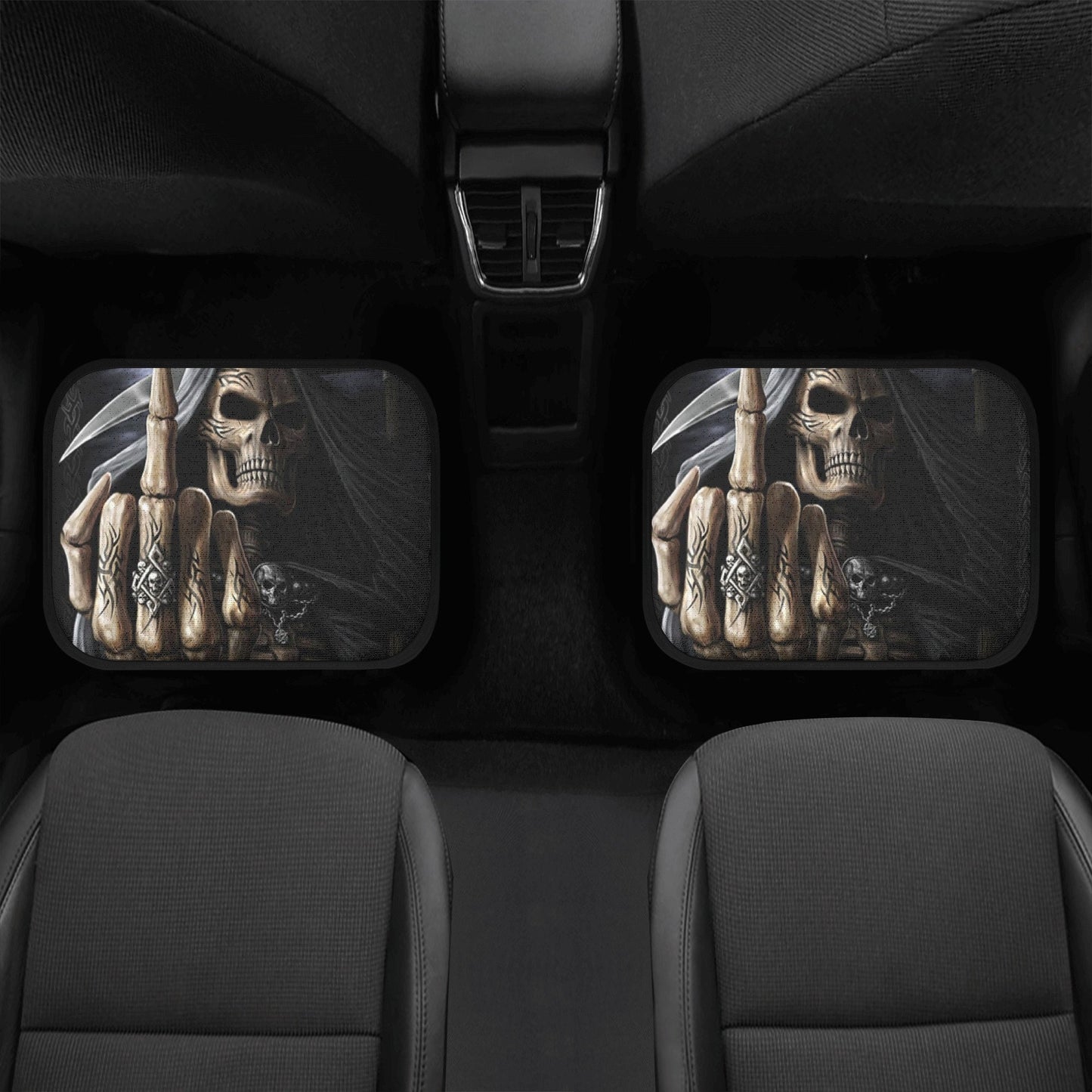 Skull Car Seat Cover car mat Halloween death seat cover mat ghost car seat protector cover Death skull mat skeleton car mat seat protector