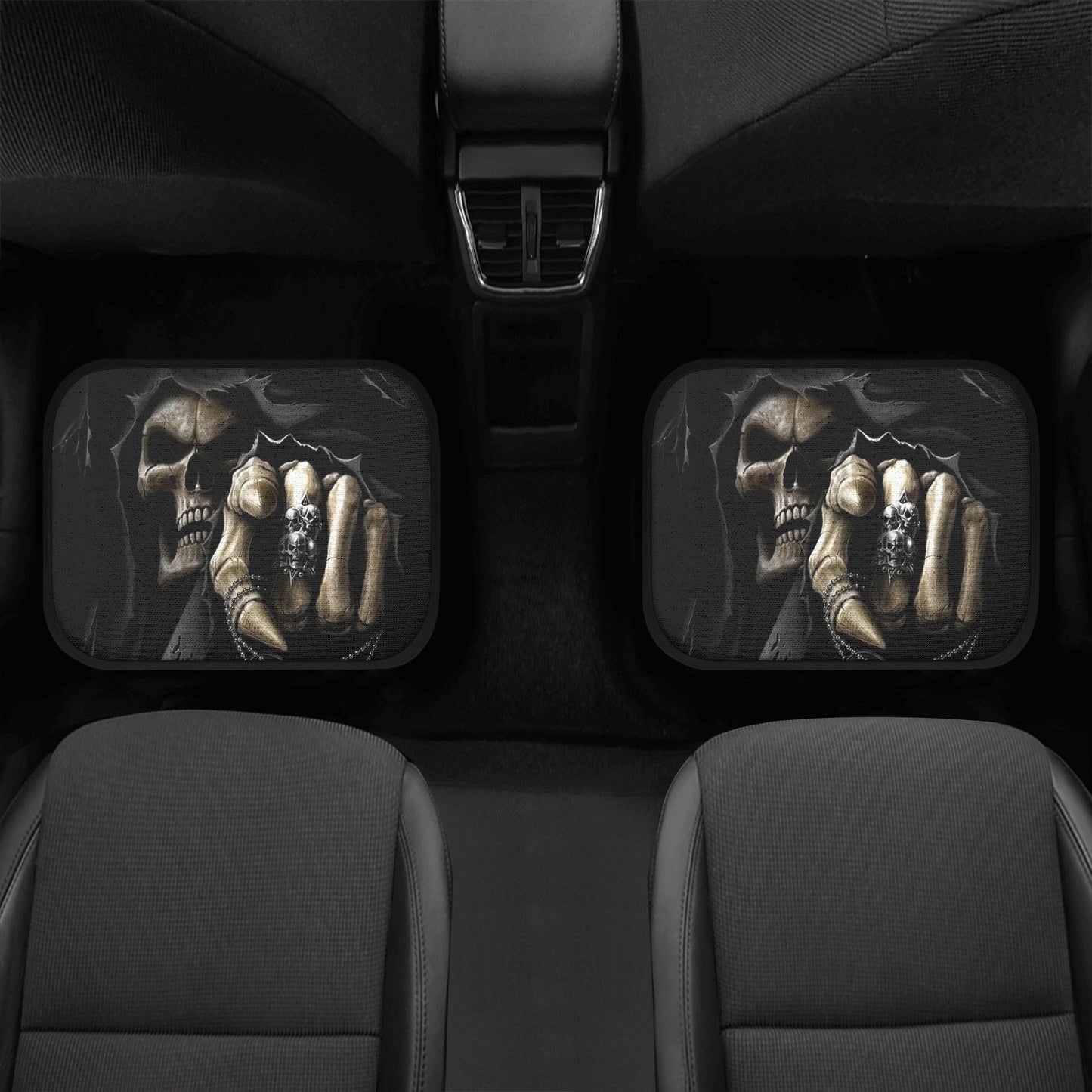 You're next Grim reaper Skull Car Seat Cover car mat Halloween seat cover mat skull car seat protectorskel eton car mat skull seat protector