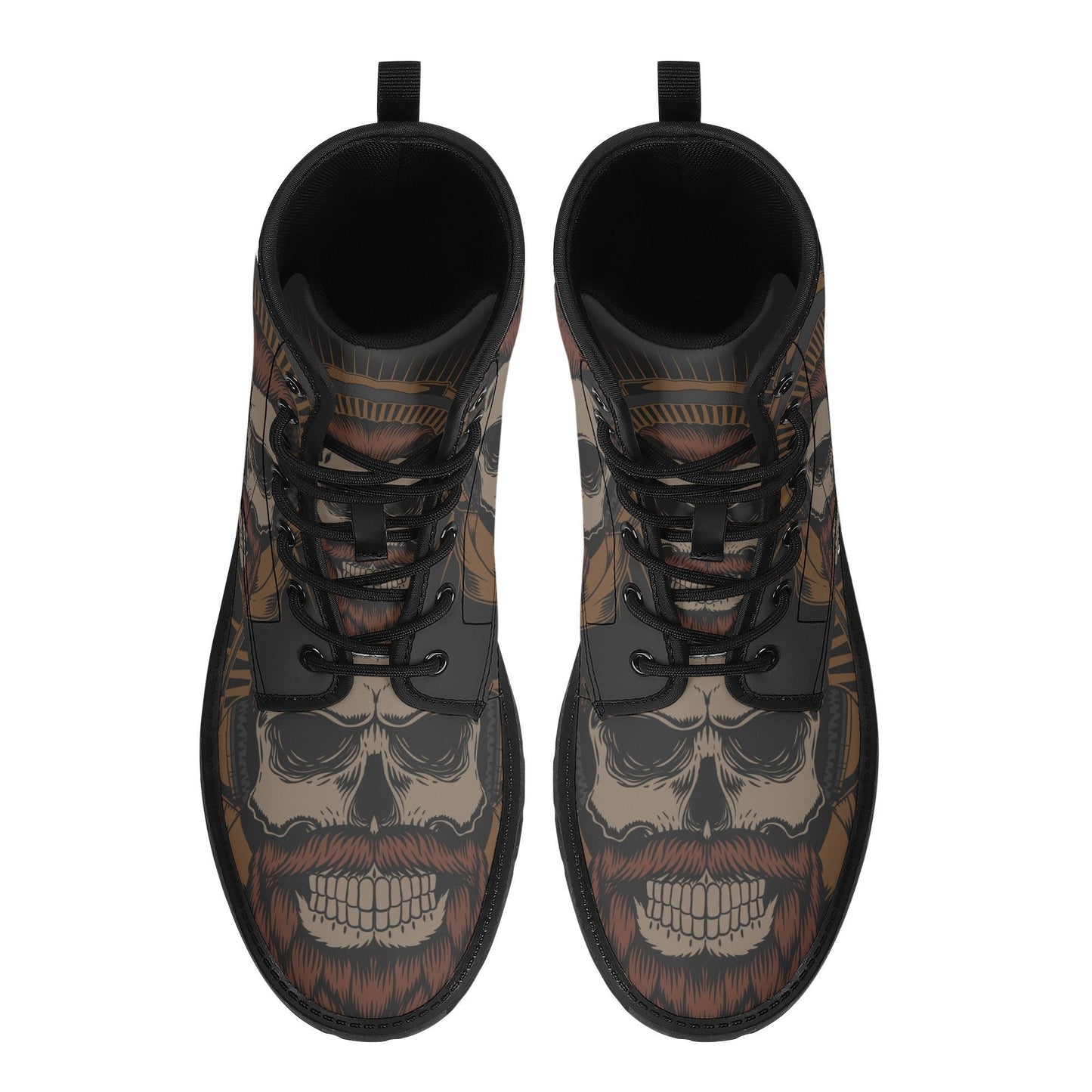 Gothic grim reaper leather boots, Halloween Death skull boots, Christmas skull boots, Horror skull punisher leather skull evil boots shoes