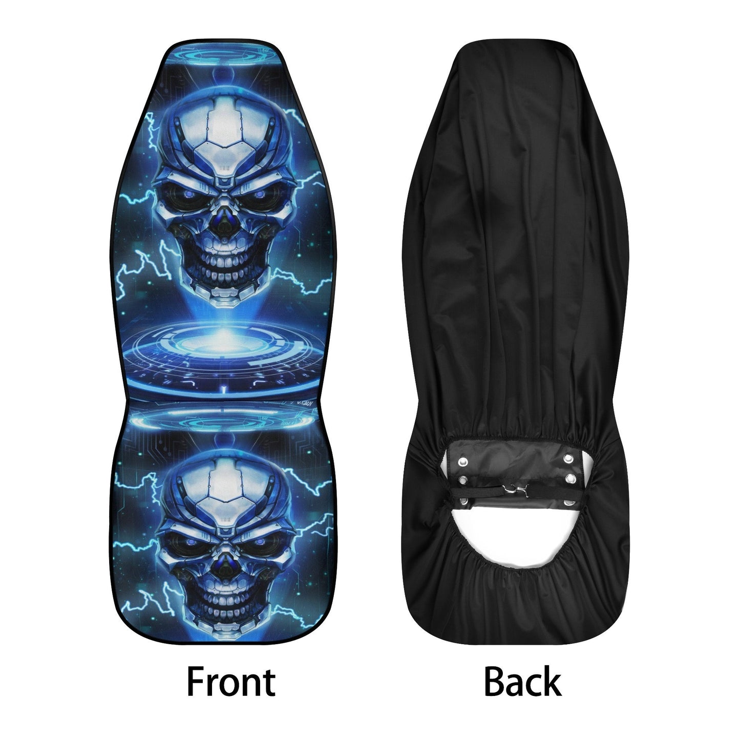 Grim reaper Car Seat Cover skull car mat Halloween skull seat cover mat for car Flaming skull seat cover mat for car, ghost car seat cover