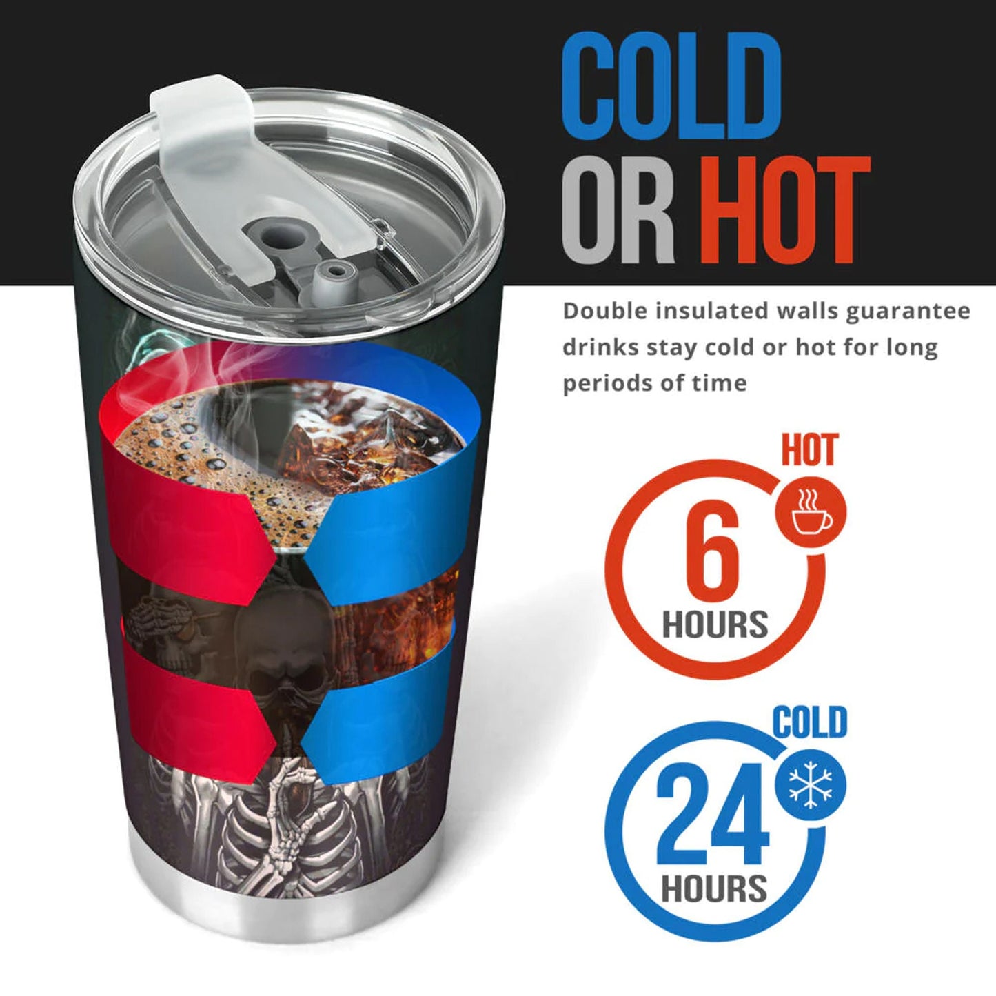 See no hear no speak no skull, Gothic skull cup mug tumblr, skull travel tumbler, skull mug grim reaper gothic mug cup to travel, skull mug