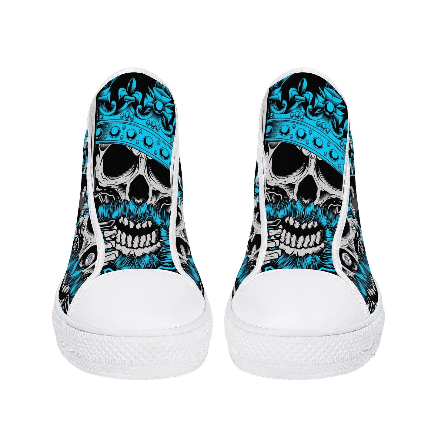 Horror causual sneakers, skull in fire shoes for him, grim reaper women sneakers, flame skull canvas sneakers, skeleton women sneakers shoes