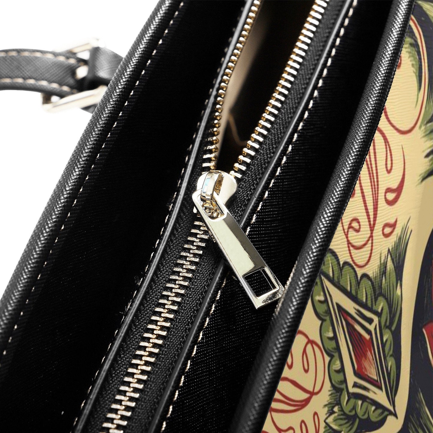Floral sugar skull cosmetic wallet, floral skull handbag, mexican skull messenger bag, calaveras skull shoulder bag sugar skull girl handbag