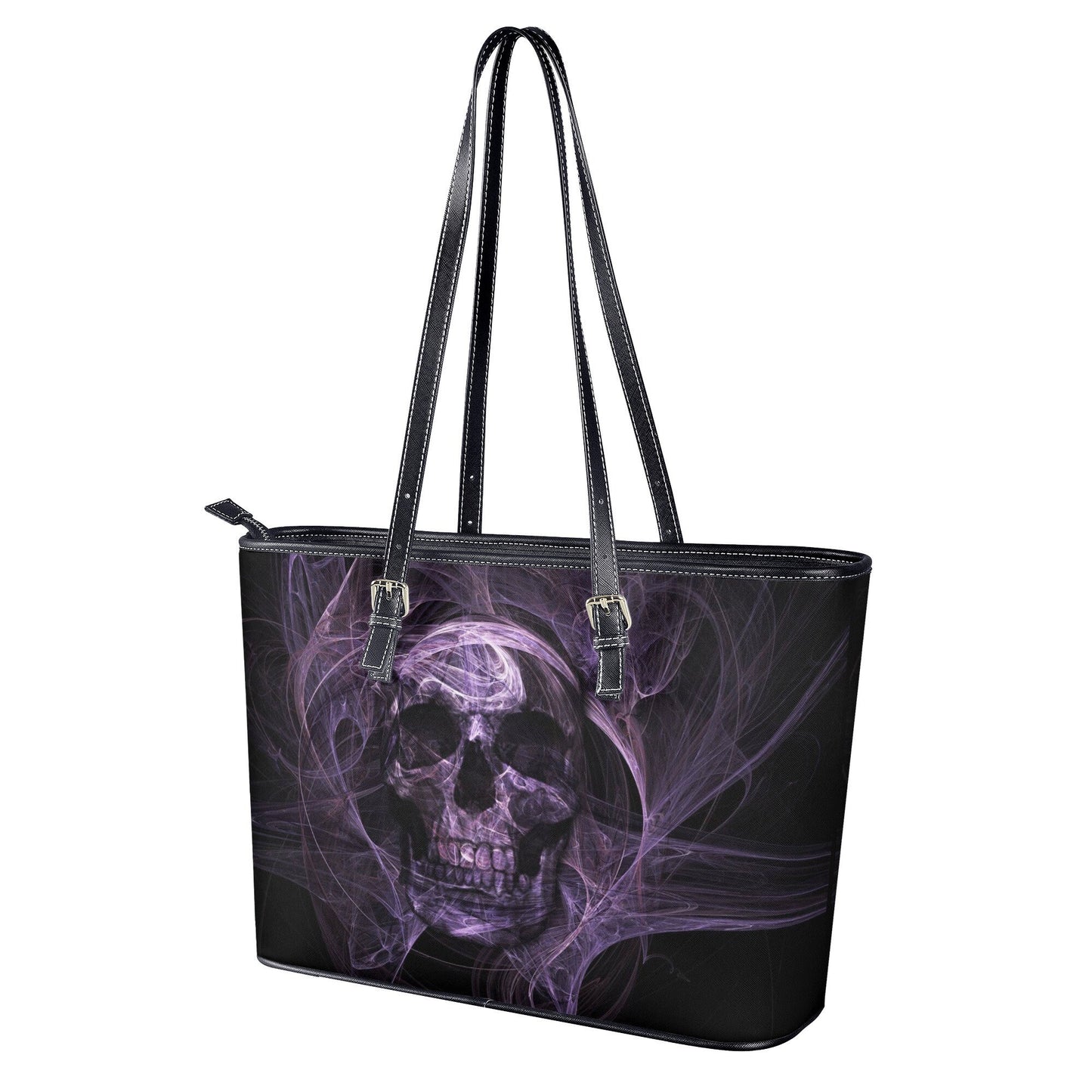 Flame skull travel bag, skeleton shoulder bag, skull in fire tote bag, flame skull travel bag, punisher skull messenger bag, flame skull bag
