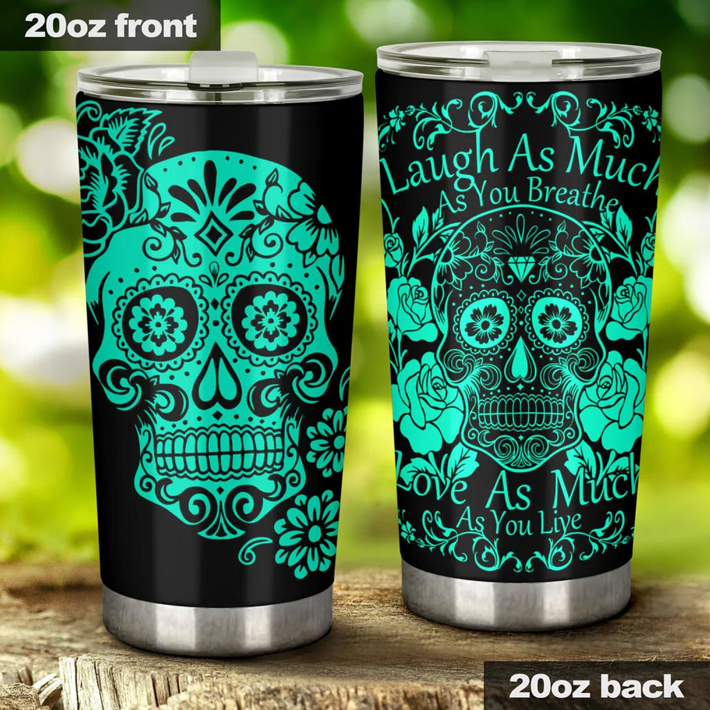 Dia de los muertos skull cup, mexican skull tumbler, sugar skull girl beer mug sugar skull girl beer mug floral skull freezer Mug, skull cup