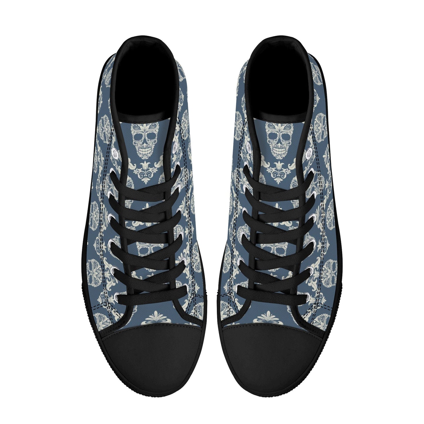 Mexico high-top shoes, mexico canvas sneakers, floral skull canvas sneakers, mexican skull canvas shoes, candy skull canvas sneakers shoes
