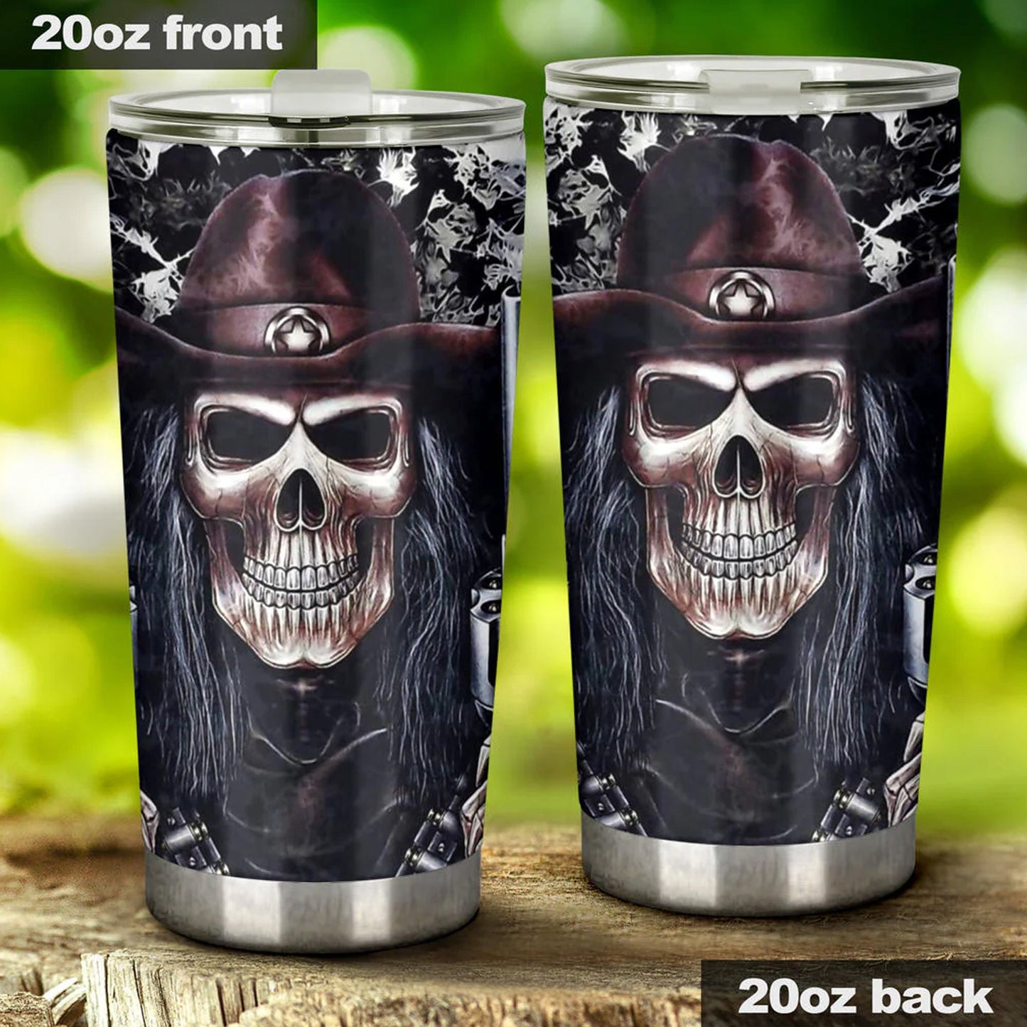 Reaper skull travel mug, skull beer mug, motorcycle skull tumbler cup mug, goth jumbo Mug, grim reaper freezer Mug, skull in fire tumblr mug