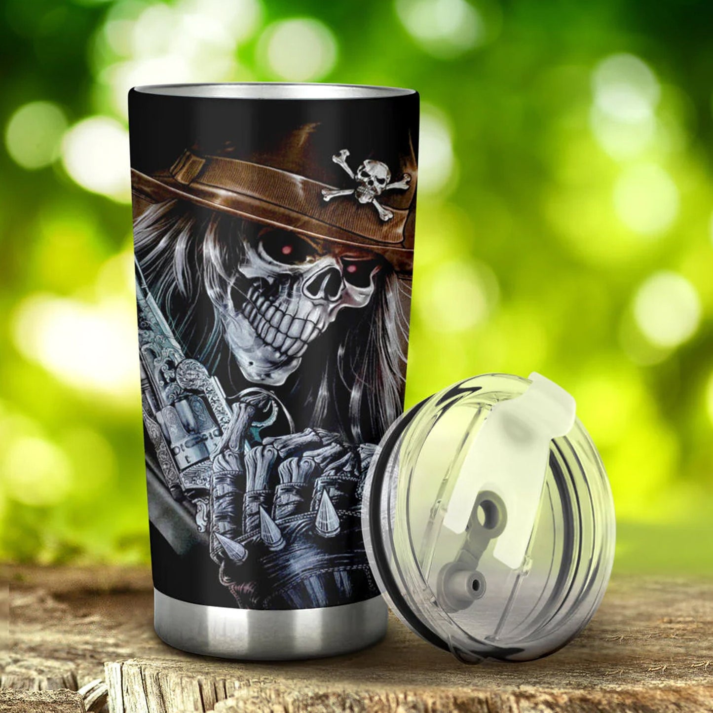 Flaming skull jumbo Mug, gothic skull freezer Mug, flower skull jumbo Mug, gothic skull tumblr, horror beer mug, rose skull tumbler mug cup