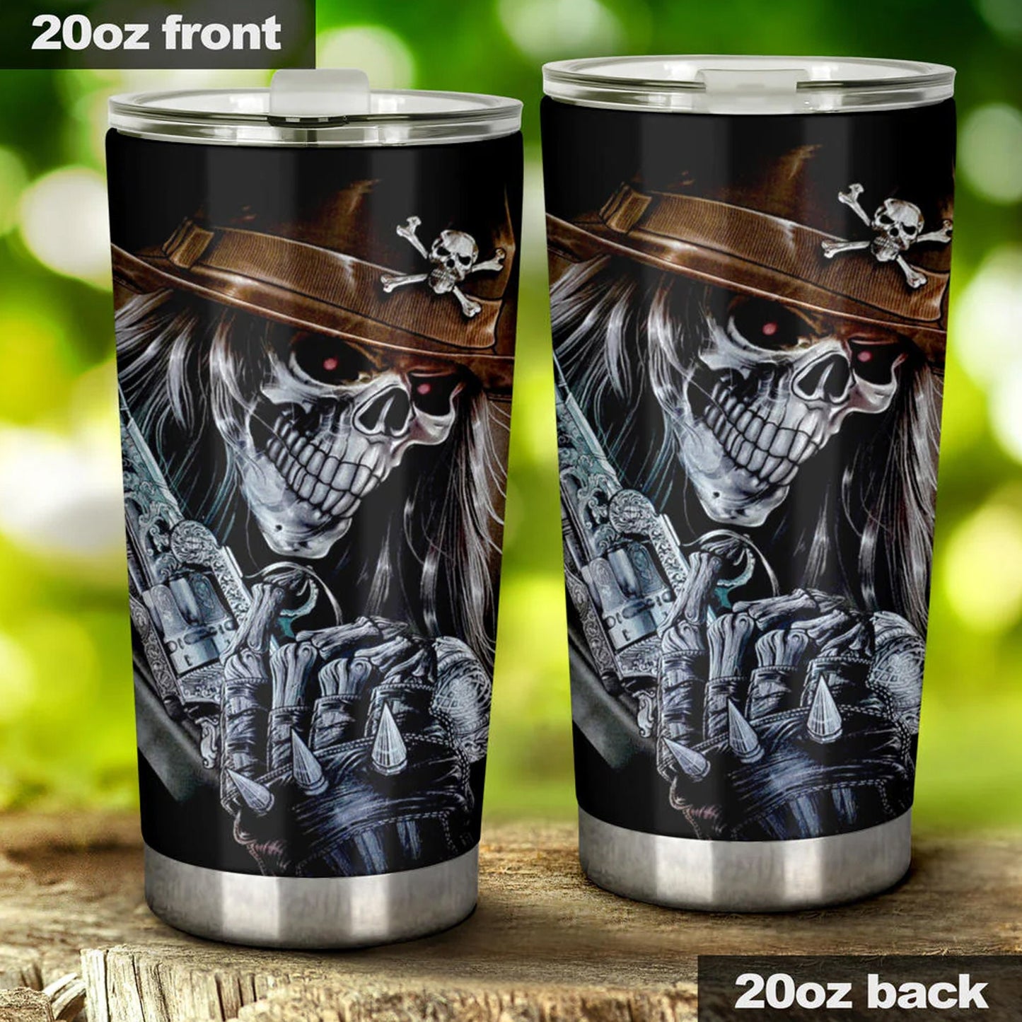 Flaming skull jumbo Mug, gothic skull freezer Mug, flower skull jumbo Mug, gothic skull tumblr, horror beer mug, rose skull tumbler mug cup