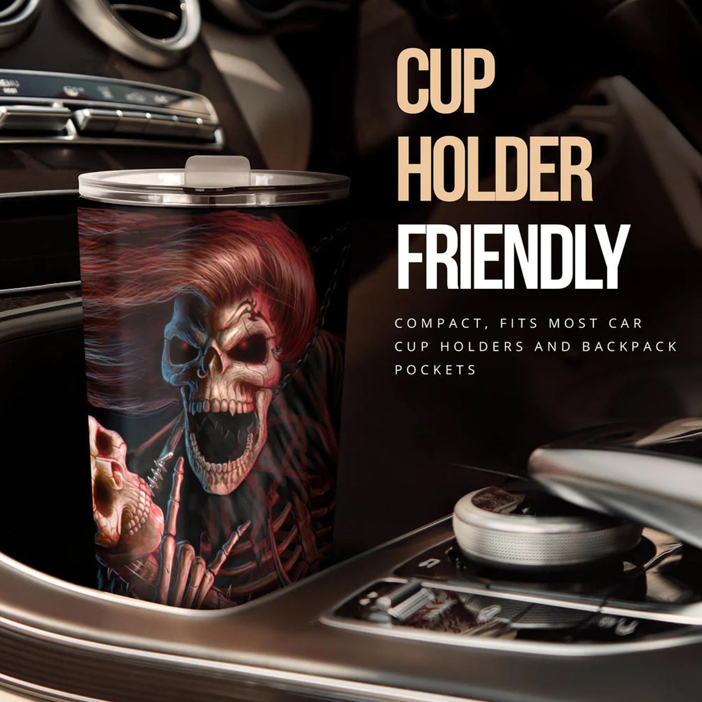 Skeleton freezer Mug, skull mug, biker skull tumbler cup mug, halloween freezer Mug, halloween mug, punisher skull beer mug flower skull cup