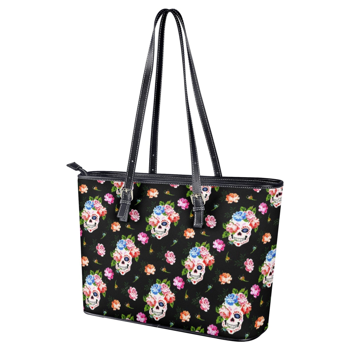 Skull messenger bag, christmas skull long wallet, flaming skull shoulder bag, flaming skull shoulder bag, flower skull messenger bag wallet