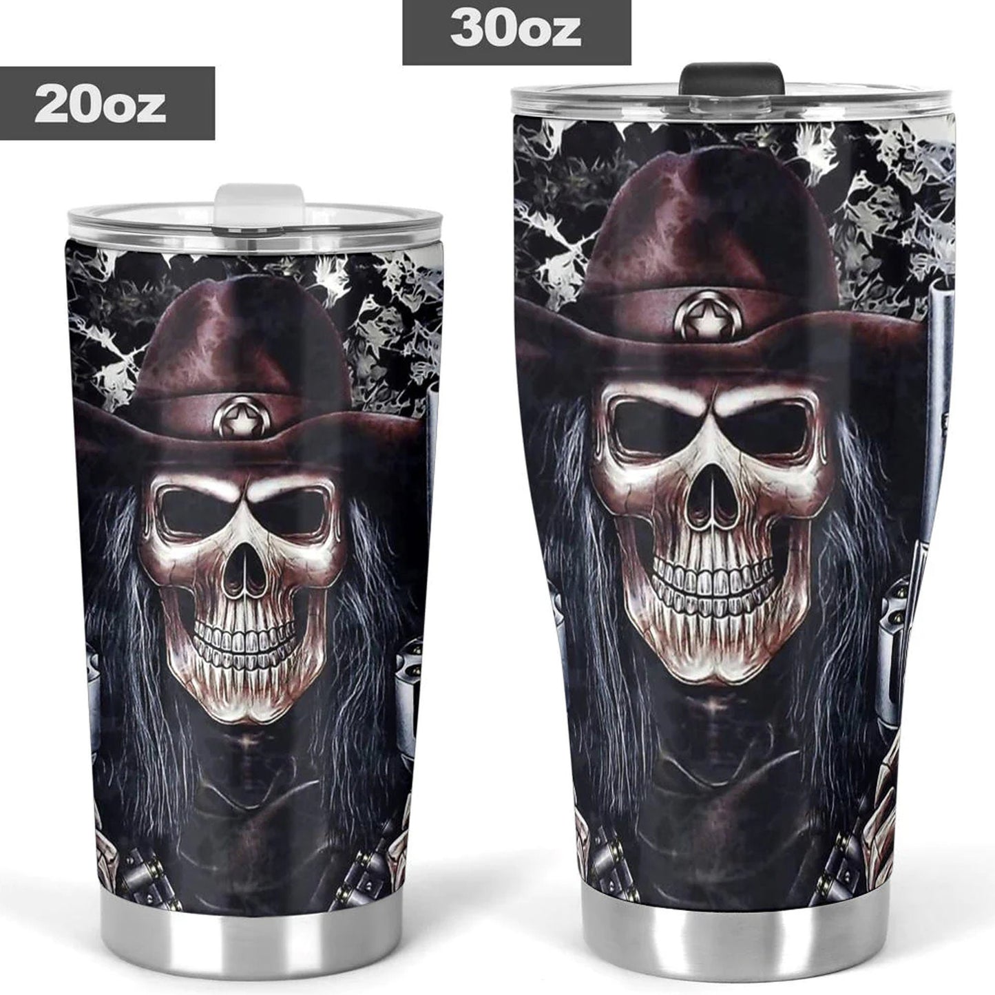 Reaper skull travel mug, skull beer mug, motorcycle skull tumbler cup mug, goth jumbo Mug, grim reaper freezer Mug, skull in fire tumblr mug