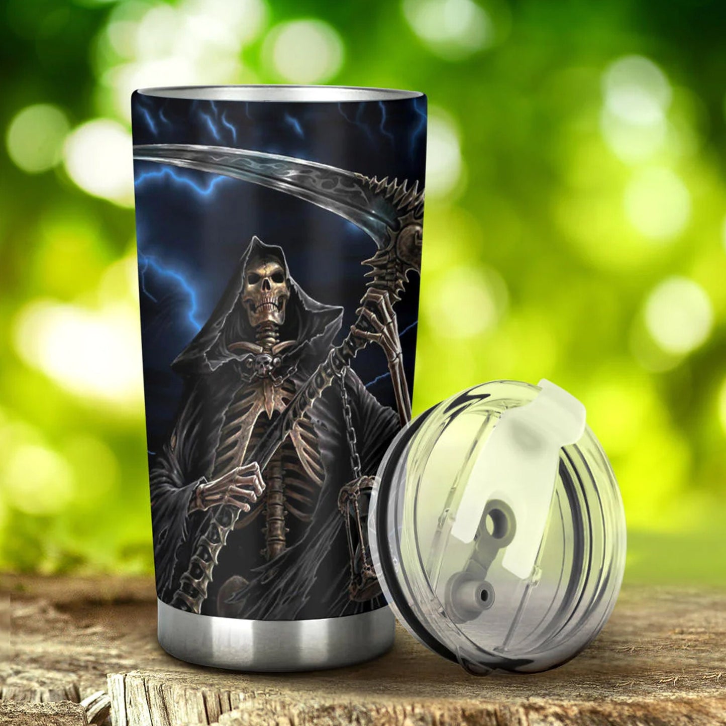 Skull in fire tumbler cup mug, flower skull jumbo Mug, flaming skull jumbo Mug, motorcycle skull tumbler cup mug, skull tumblr, flower skull