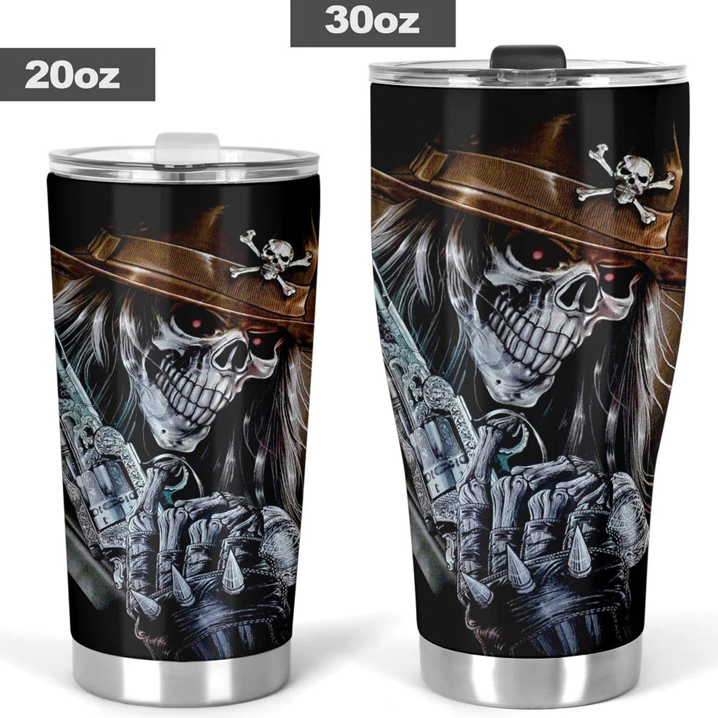 Flaming skull jumbo Mug, gothic skull freezer Mug, flower skull jumbo Mug, gothic skull tumblr, horror beer mug, rose skull tumbler mug cup
