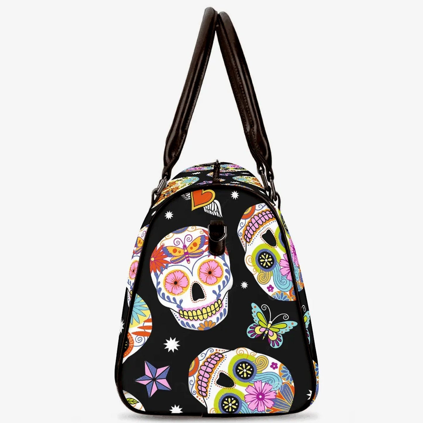 Sugar skull girl Hospital Bag, sugar skull girl Canvas Weekend Travel Bag dia de los muertos skull Canvas Weekend Travel Bag sugar skull bag