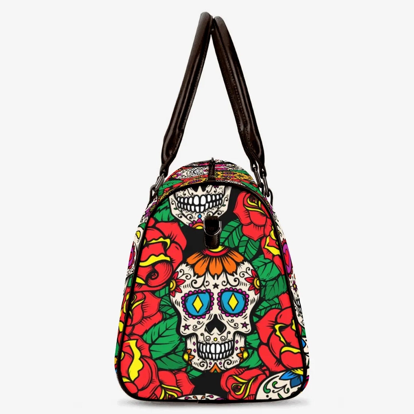 Cinco de mayo skull Hospital Bag, candy skull Overnight Bag, dia de los muertos skull Vacation Holidays Travel Bag, cinco de mayo skull bag