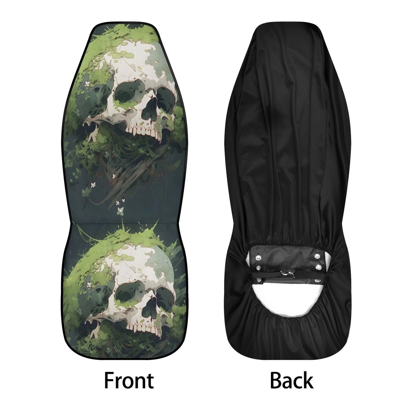 Christmas skull car seat , halloween car accessories, flaming skull car accessories, death skull seat cover for car, biker skull car seat