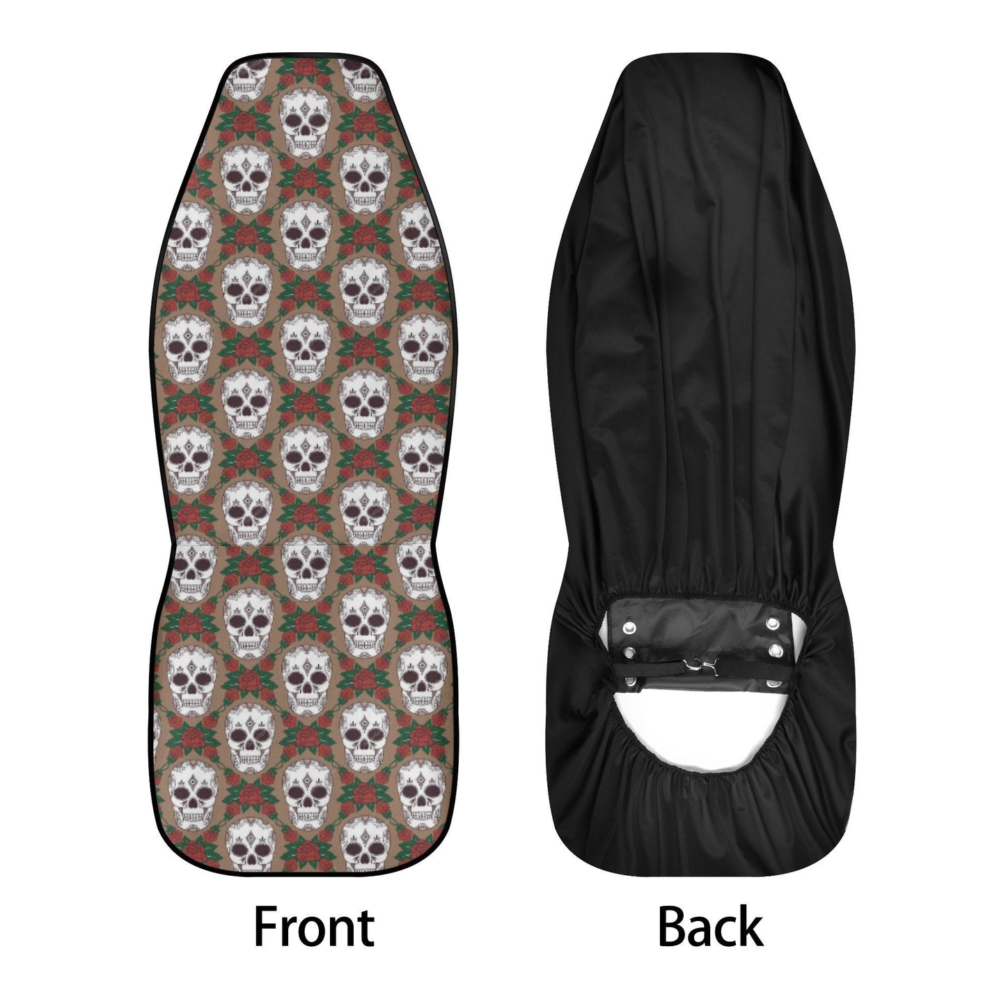 Halloween skull cover cushion accessories for Cars, evil car protector, grim reaper car seat cover full set, flaming skull car seat covers