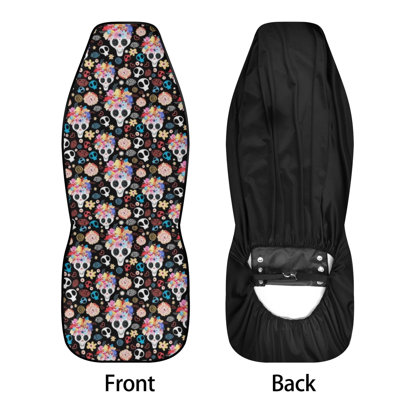 Skeleton car accessories, motorcycle skull car accessories, grim reaper car seat protector, grim reaper seat cover for car, motorcycle skull