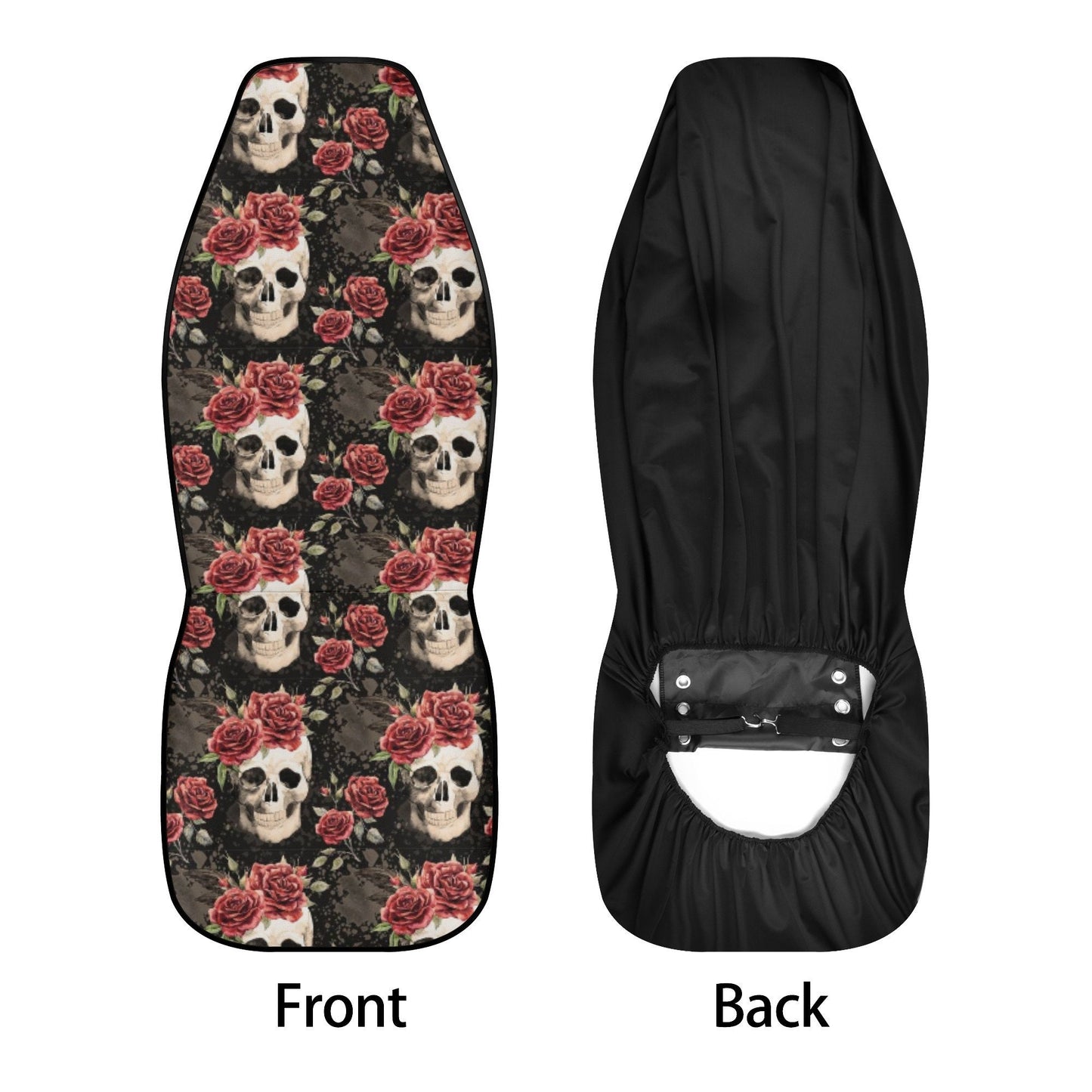 Floral car seat cover, death skull car accessories skull car seat cover flame skull car seat protector cover, christmas skull car seat cover