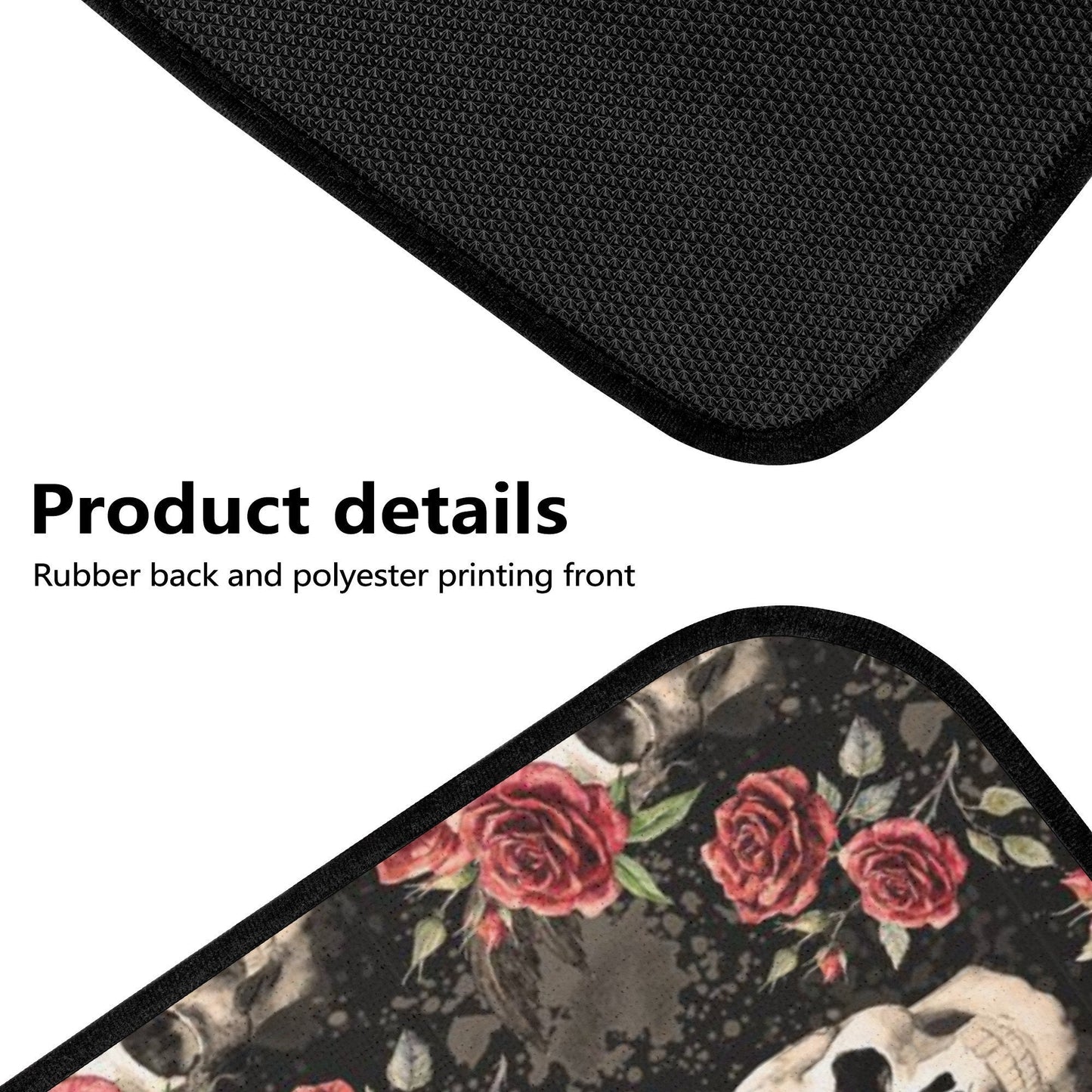 Floral car seat cover, death skull car accessories skull car seat cover flame skull car seat protector cover, christmas skull car seat cover