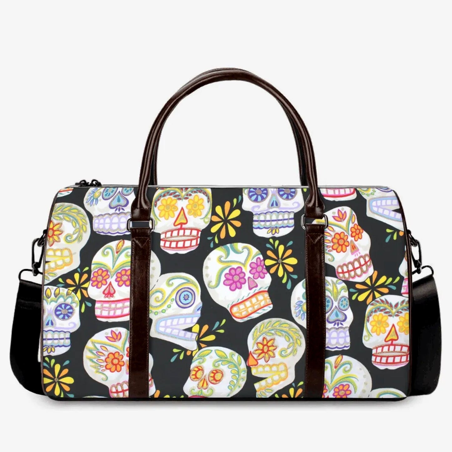 Sugar skull Hospital Bag, day of the dead large travel bag, day of the dead Vacation Holidays Travel Bag, cinco de mayo skull Carry on bag