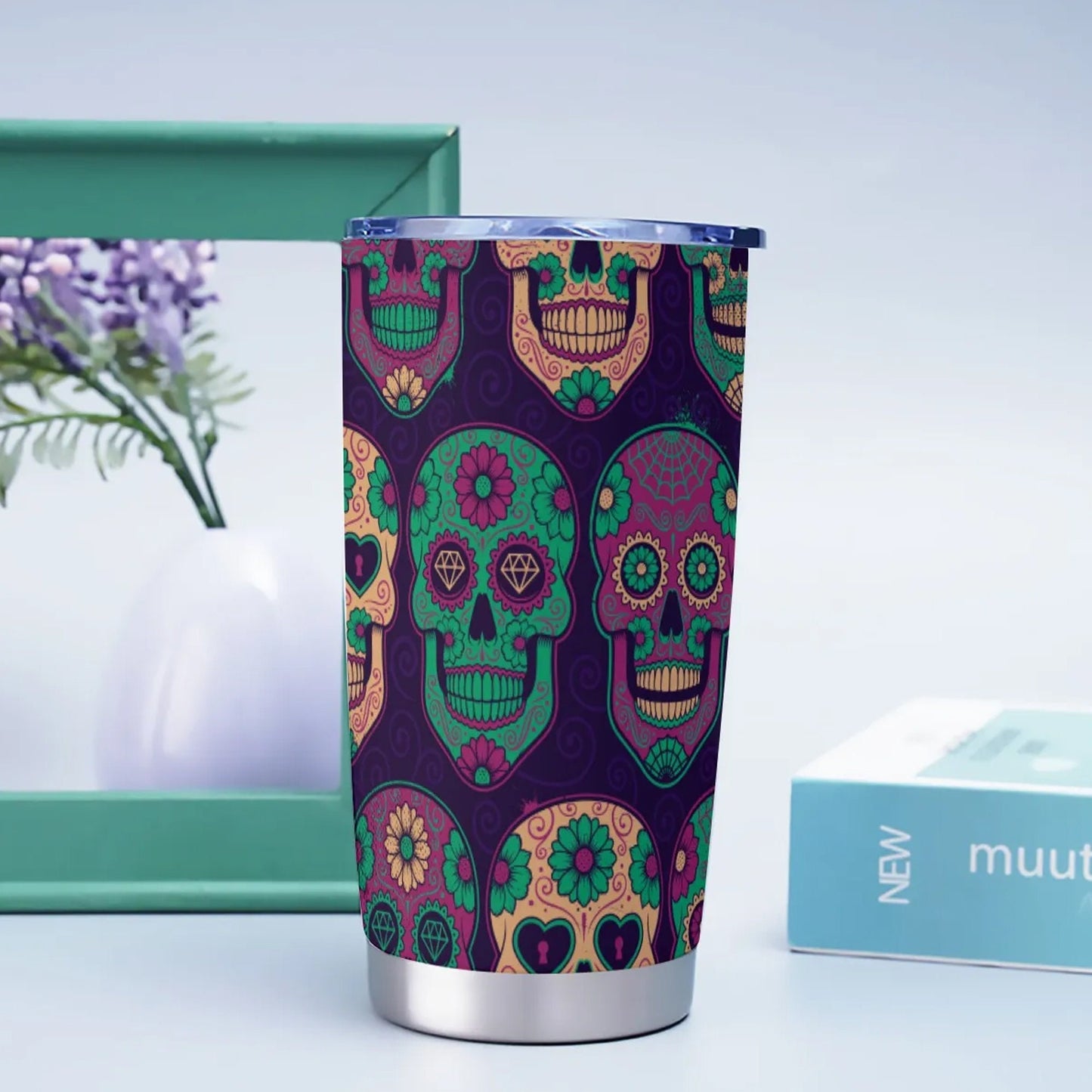 Calaveras skull coffee mug, mexico mug, sugar skull girl beer mug, mexican skull jumbo Mug, day of the dead jumbo Mug, floral skull tumblers