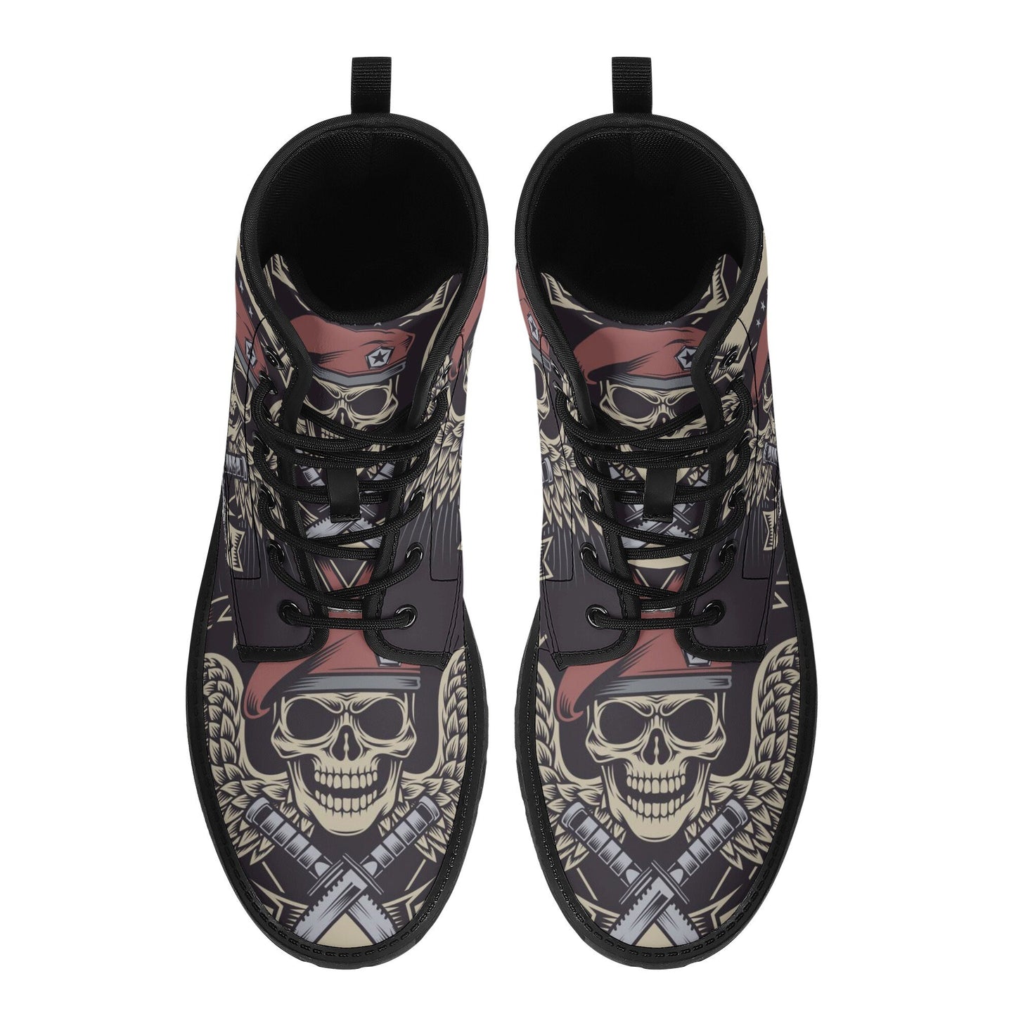 Reaper skull boots for men women, gothic skull men women shoes, skull winter boots, death skull shoes gothic skull unisex boots, biker boots