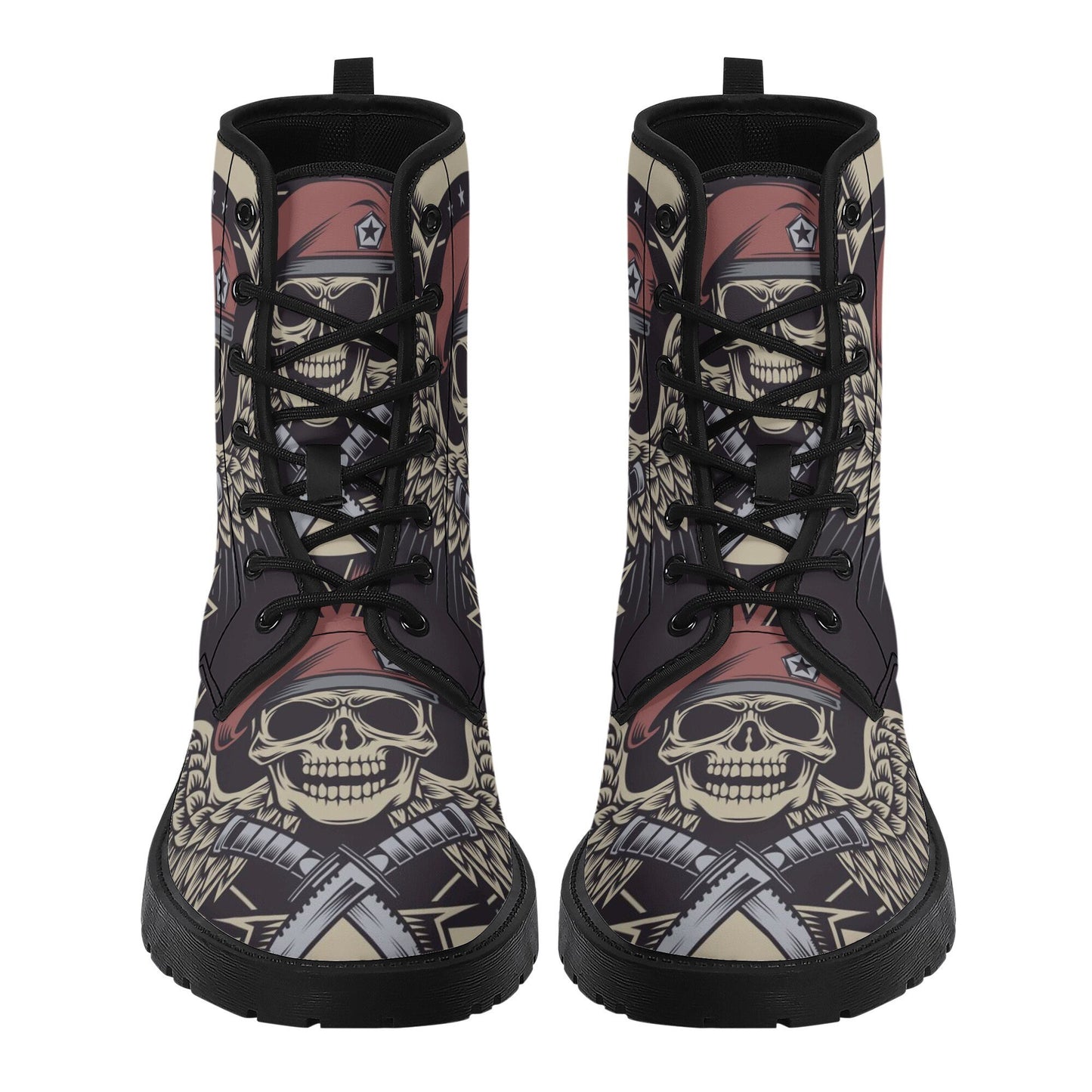 Reaper skull boots for men women, gothic skull men women shoes, skull winter boots, death skull shoes gothic skull unisex boots, biker boots