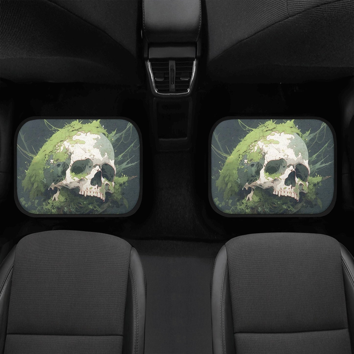 Christmas skull car seat , halloween car accessories, flaming skull car accessories, death skull seat cover for car, biker skull car seat