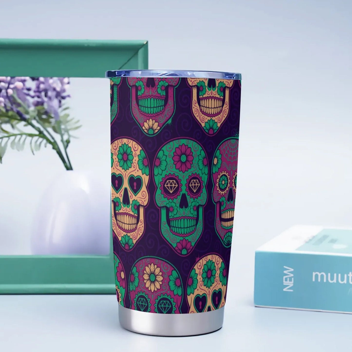 Calaveras skull coffee mug, mexico mug, sugar skull girl beer mug, mexican skull jumbo Mug, day of the dead jumbo Mug, floral skull tumblers