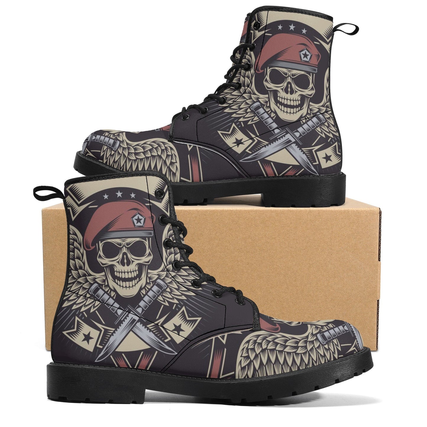 Reaper skull boots for men women, gothic skull men women shoes, skull winter boots, death skull shoes gothic skull unisex boots, biker boots