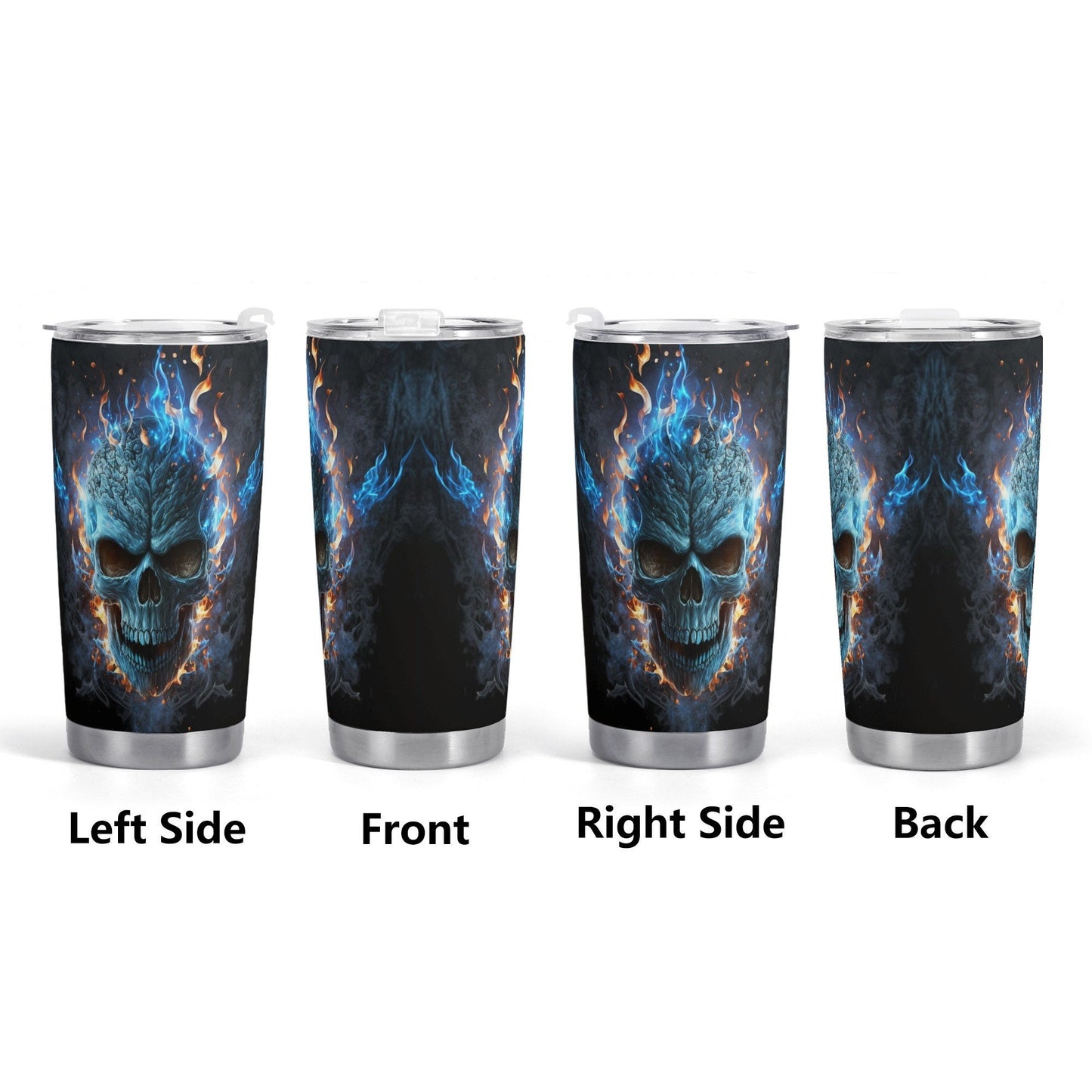 Horror beer mug, reaper skull jumbo Mug, evil tumbler, skull freezer Mug, horror jumbo Mug, hooded skull freezer Mug, skull cup, halloween c