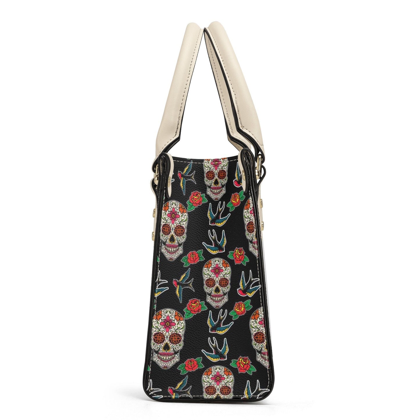 Cinco de mayo skull tote bag, day of the dead travel bag, dia de los muertos skull large tote bag, floral skull travel bag, mexico tote bag,