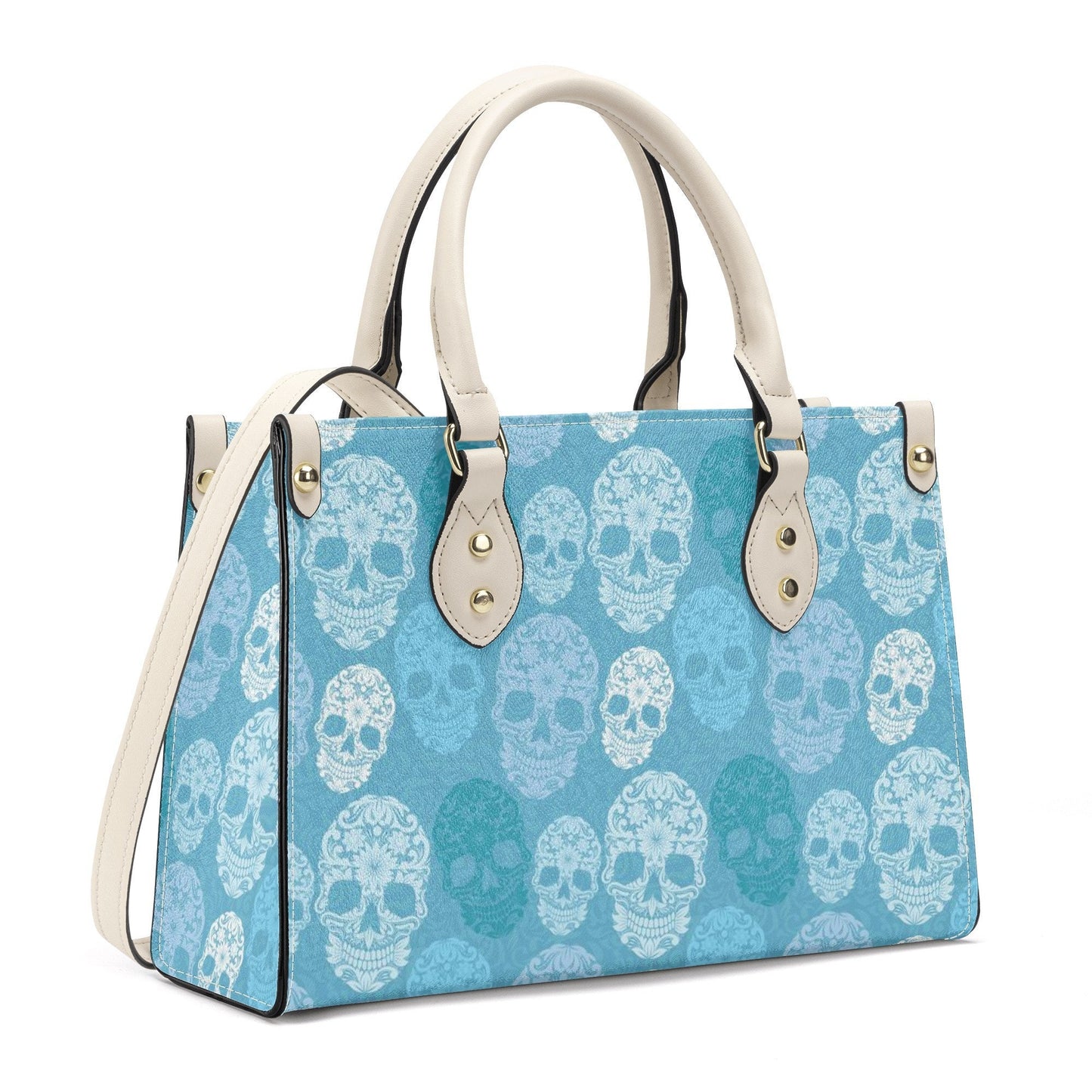 Day of the dead large tote bag, floral skull purse, mexico large tote bag, cinco de mayo skull messenger bag, sugar skull large tote bag, me