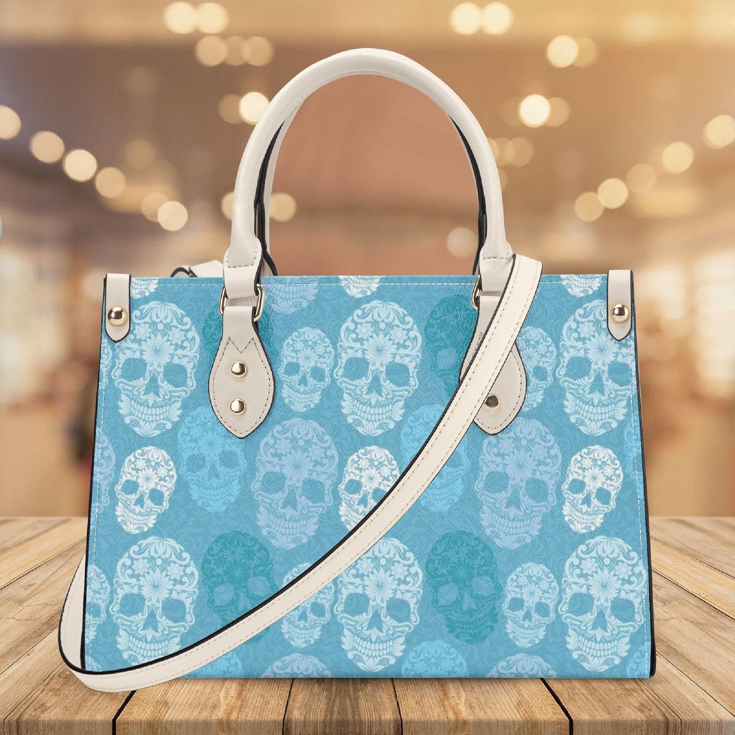 Day of the dead large tote bag, floral skull purse, mexico large tote bag, cinco de mayo skull messenger bag, sugar skull large tote bag, me