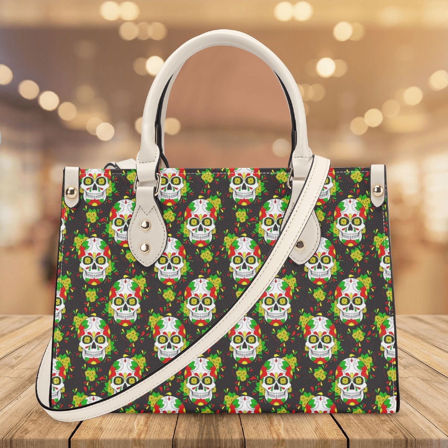 Sugar skull cosmetic bag, dia de los muertos skull travel bag, sugar skull travel bag, day of the dead women's purse, day of the dead handba
