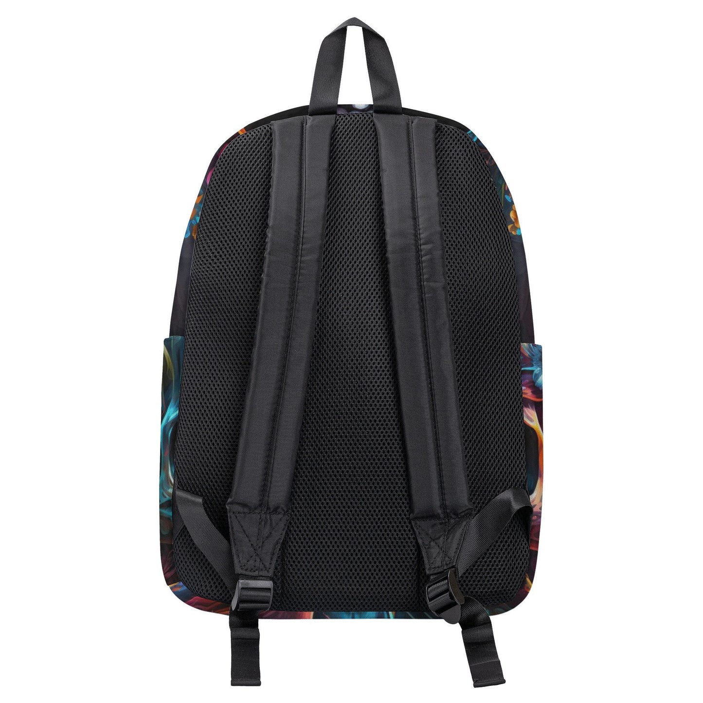 Flower skull backpack for school, death with scythes backpack purse for girl, punisher skull school bag, goth School bag, skull in fire tote