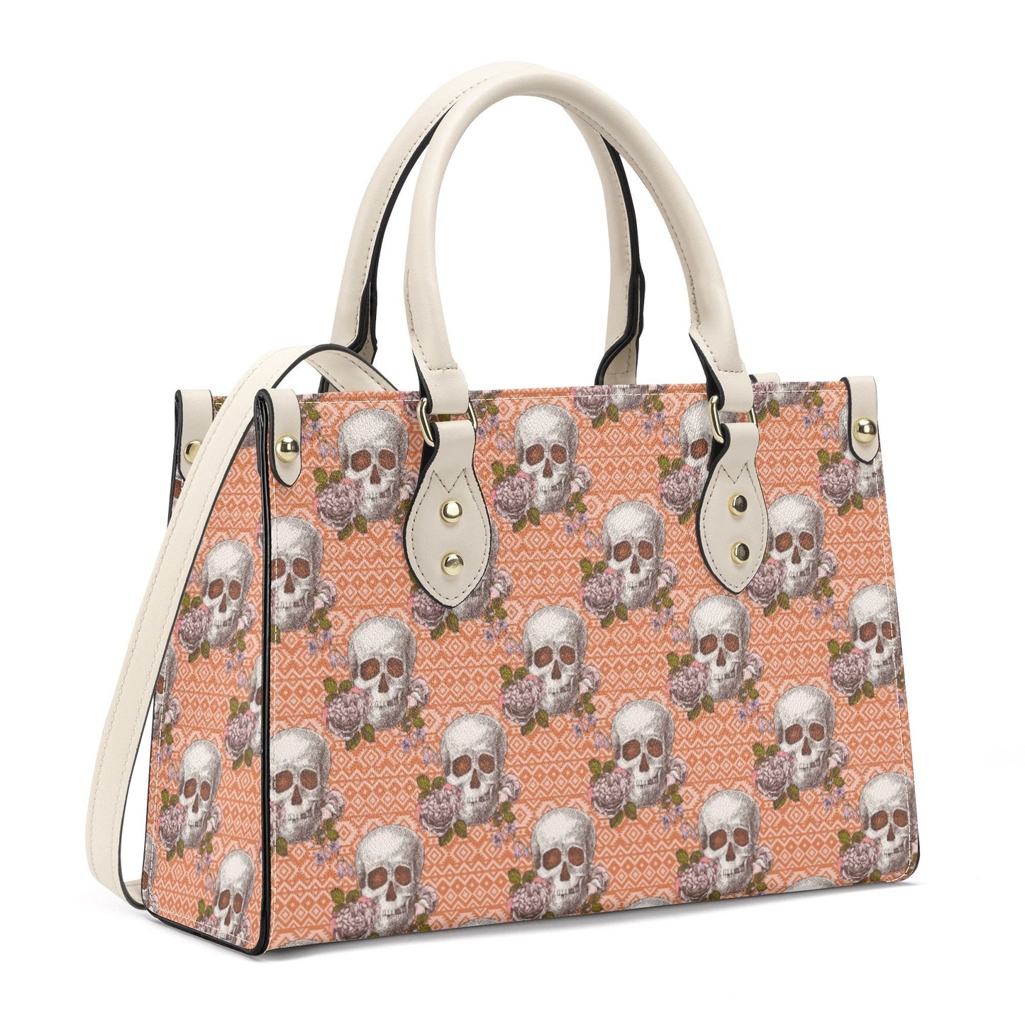 Devil ghost handbag with strap, death skull handmade bag, evil handbag with strap, goth women's handbag, death skull body bag, hooded skull