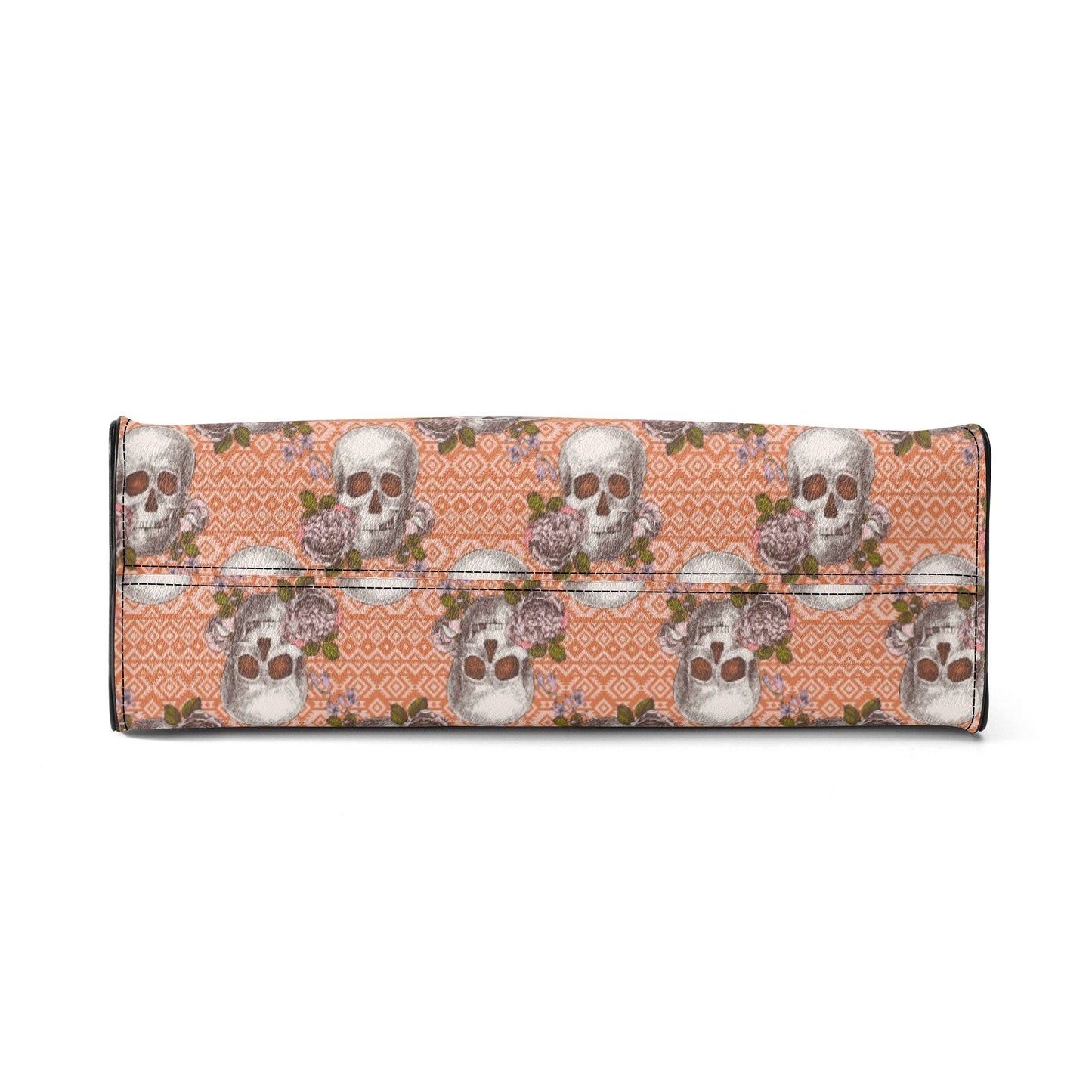 Devil ghost handbag with strap, death skull handmade bag, evil handbag with strap, goth women's handbag, death skull body bag, hooded skull